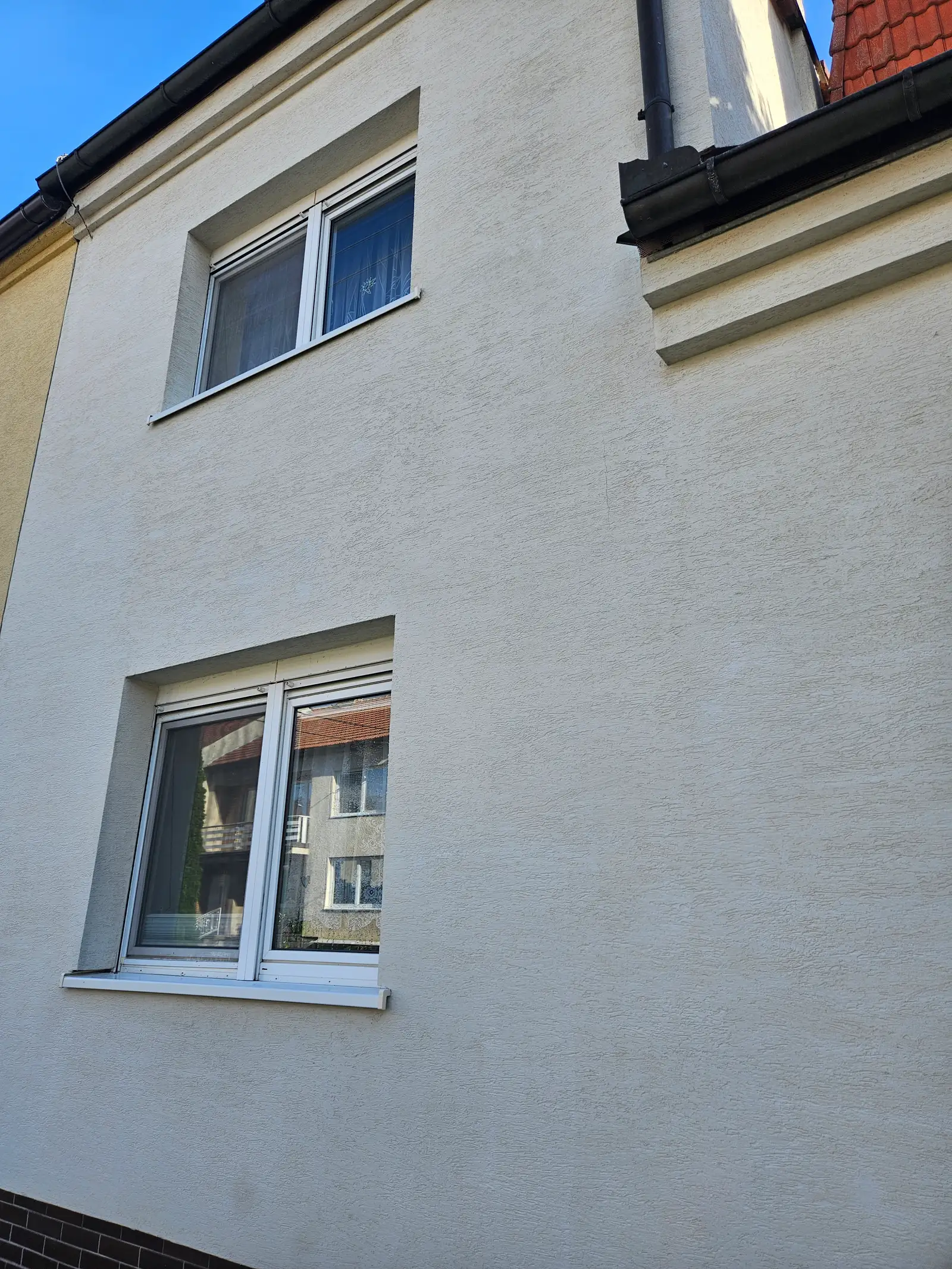 Fasáda po vyčištění - jako nová