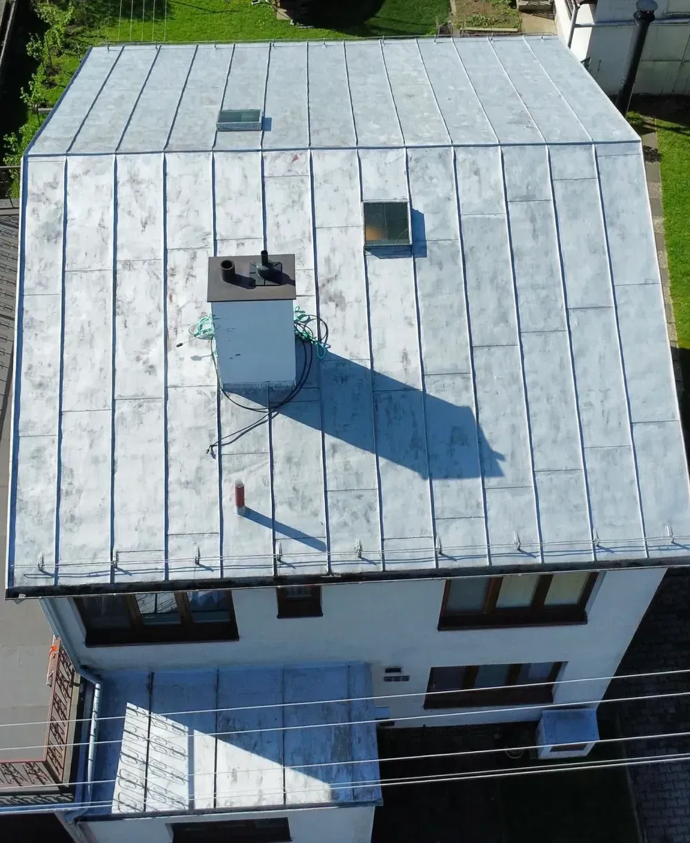 Impregnace střechy - před