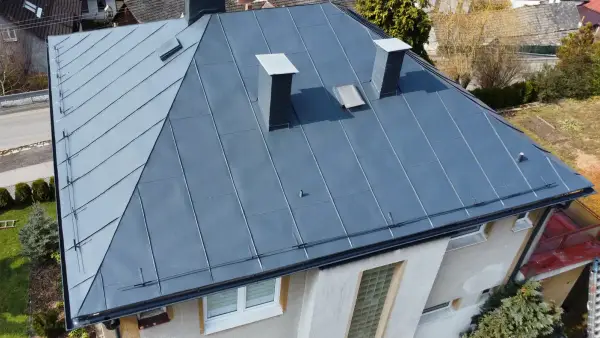 Třetí realizace střechy – po nátěru