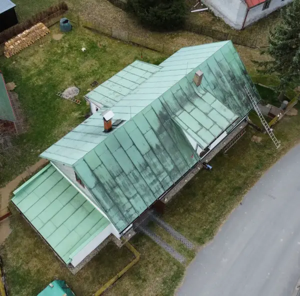 Druhá realizace střechy – před